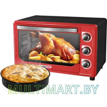 Мини-печь CENTEK CT-1538-50 (красный)